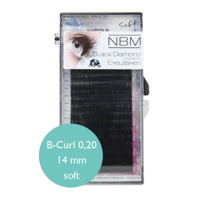 BDC Soft Silk Lashes B- Curl 0,20 - 14mm