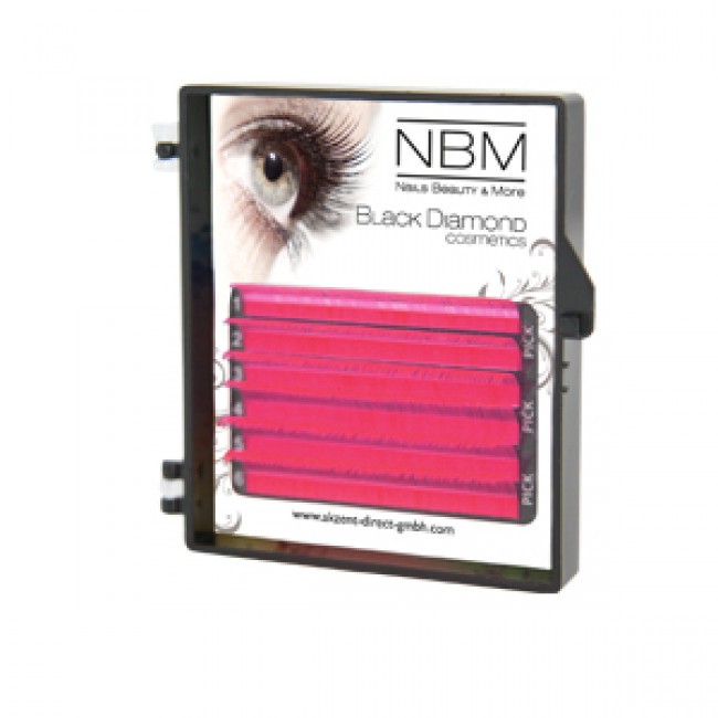BDC Neon Lashes B-Curl 0,07 Mix pink